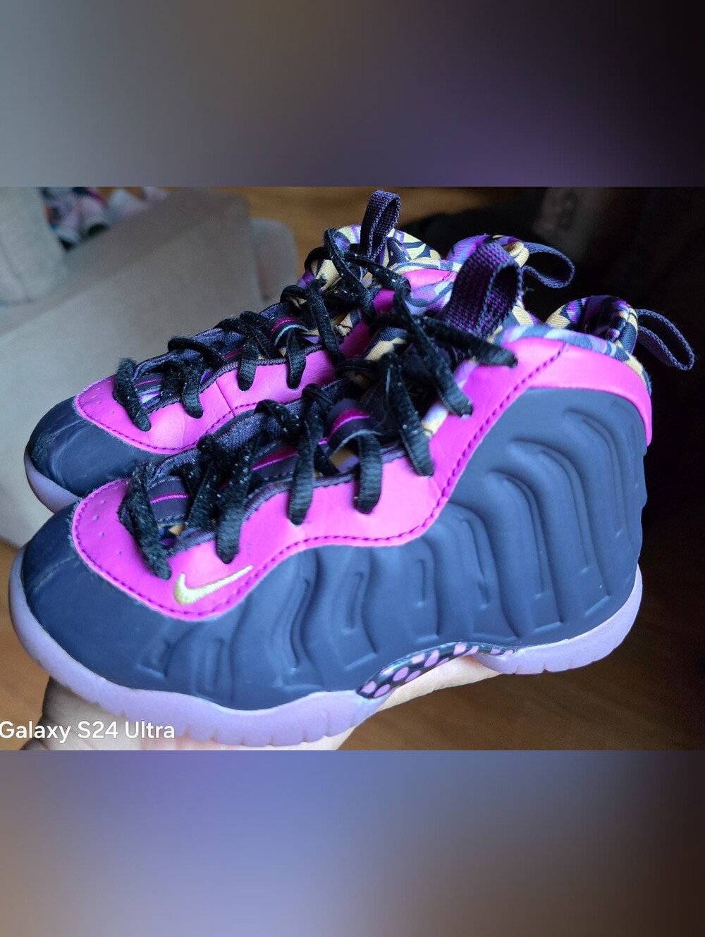 Sz 11C Toddler Kids NIKE LITTLE POSITE ONE "Cave Purple'